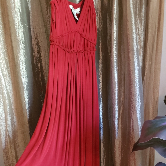 Red Maxi dress. S - Picture 2 of 11